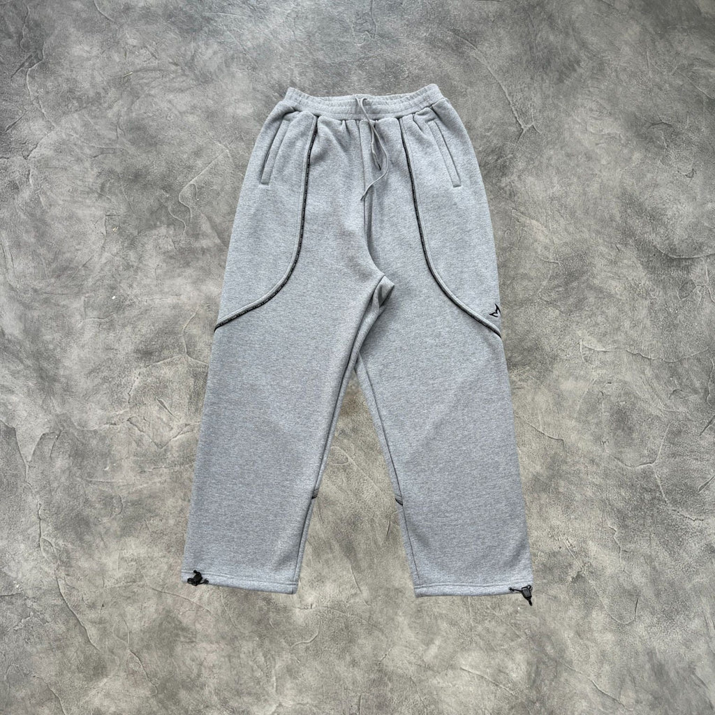 Mertra Reflective Striped Tracksuit Grey