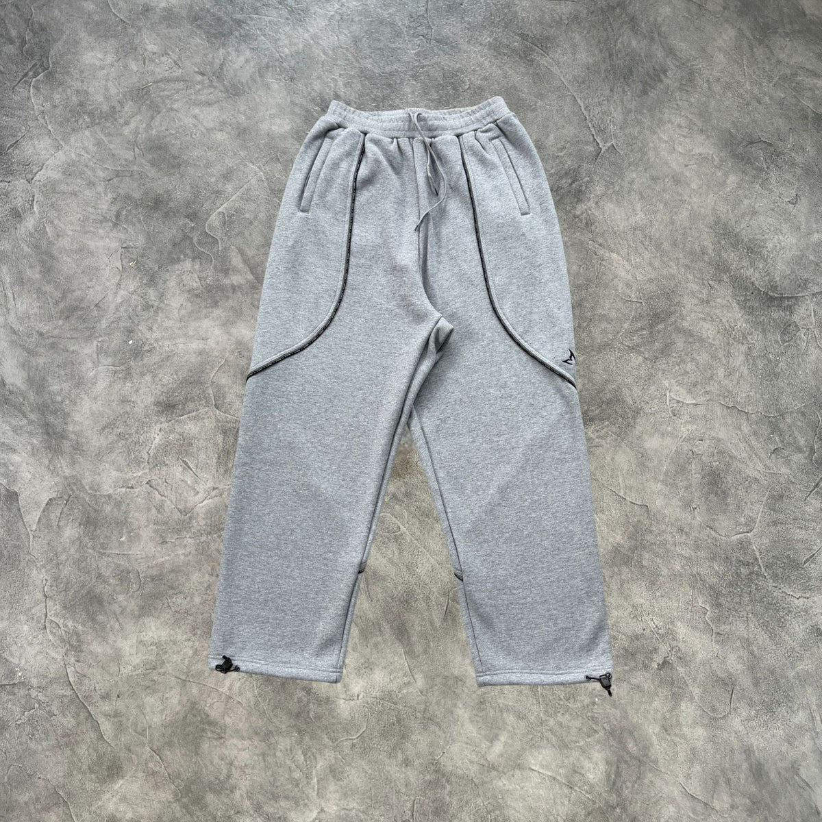Mertra Reflective Striped Tracksuit Grey