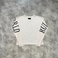 Corteiz Rules The World Long Sleeves T-Shirt Off White