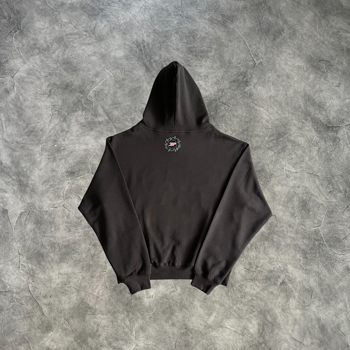 Broken Planet Star Glazing Hoodie Black
