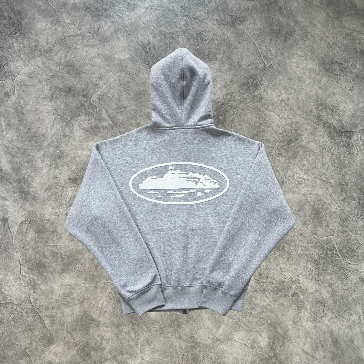 Corteiz Alcatraz Crtz Zip-Up Tracksuit Grey