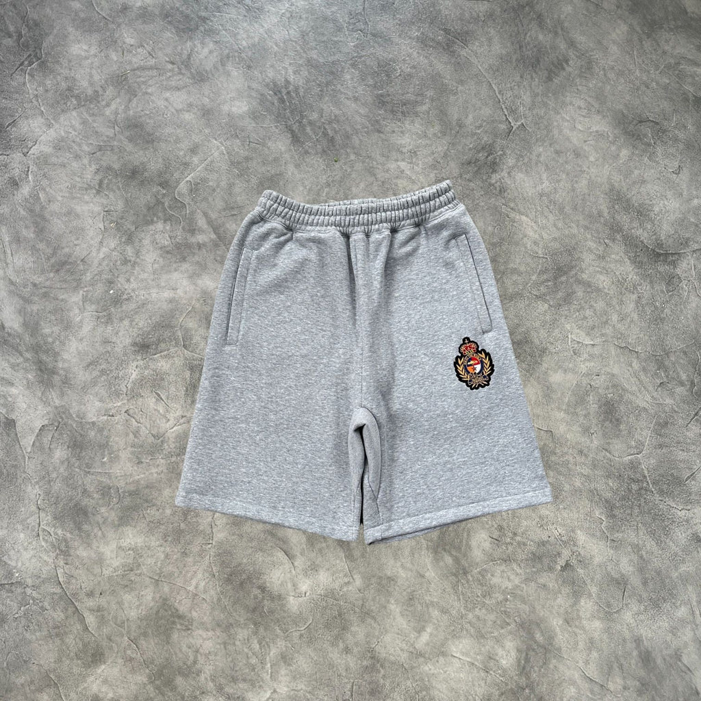 Corteiz Royal Crest Shorts Set Grey