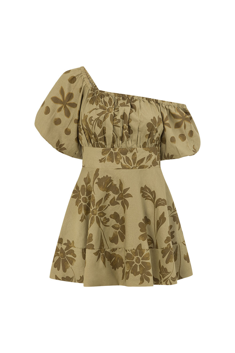 Xana Dress - Ancienne Green