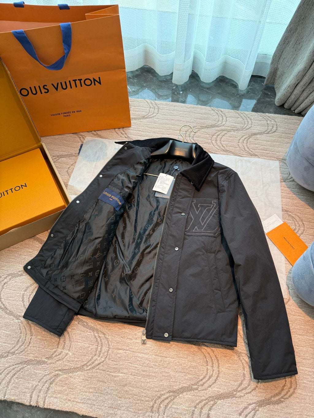 Louis Vuitton Nylon Workwear Jacket #334943