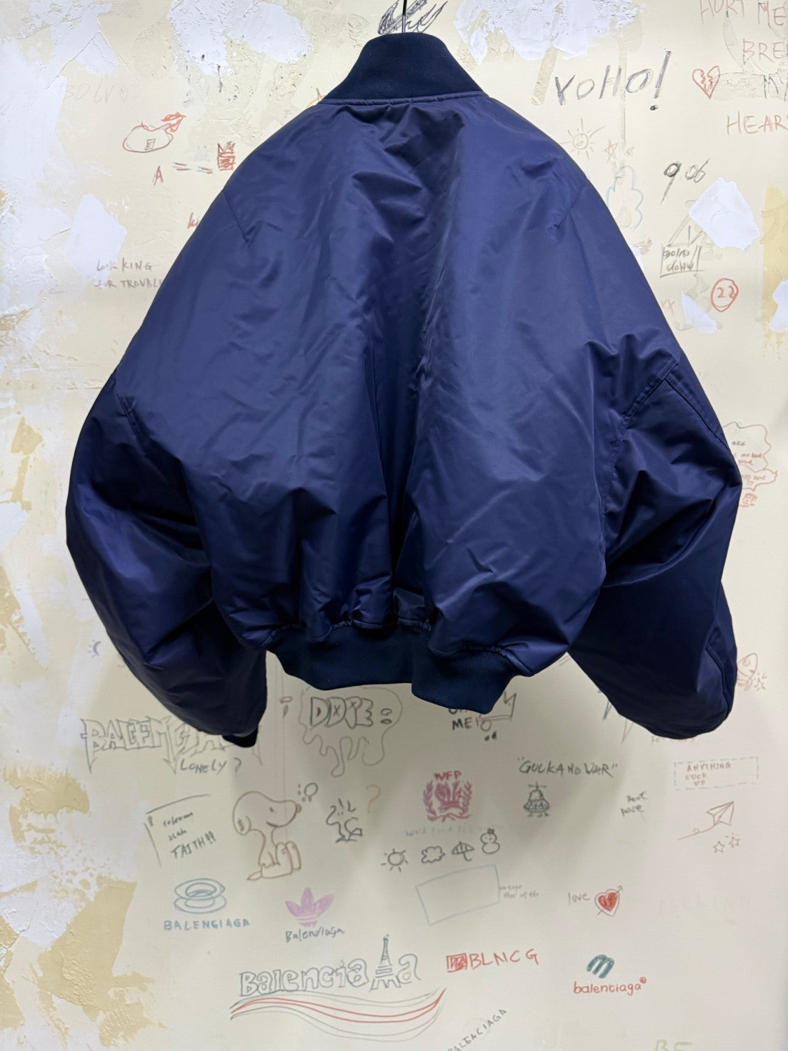 Balenciaga Cotton Bomber Jacket #333780