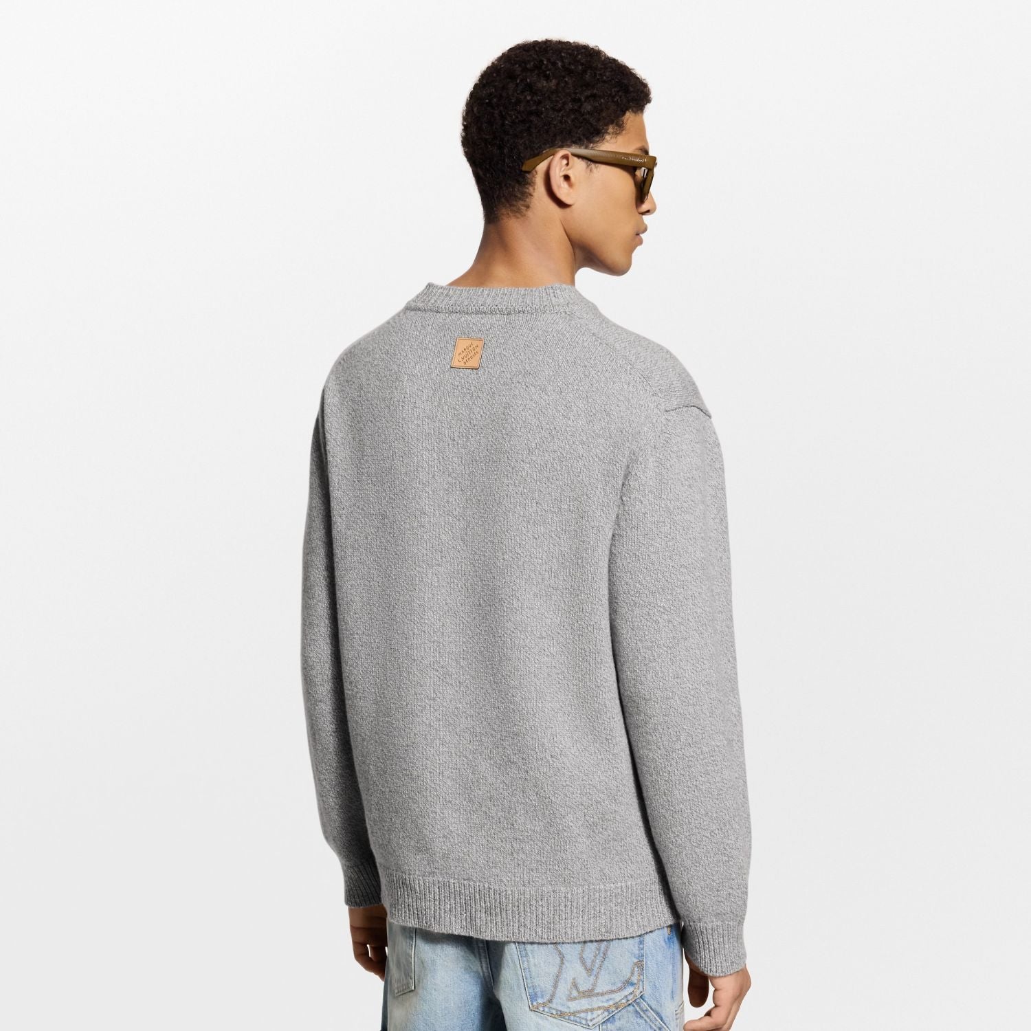 Louis Vuitton Chunky Wool-Cashmere Crewneck #336563