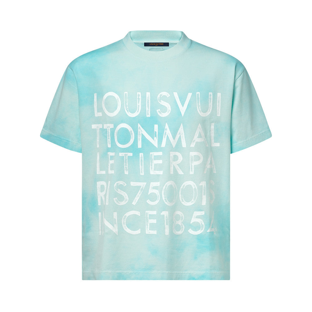 Louis Vuitton Tie-Dye Printed T-Shirt #337261