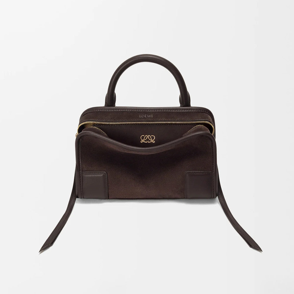 Loewe Mini Amazona 180 Handbag Shoulder Bag Crossbody Bags Minimalist Two-tone Suede Handbag Mini Square Bag A039AS4X12 #82973A