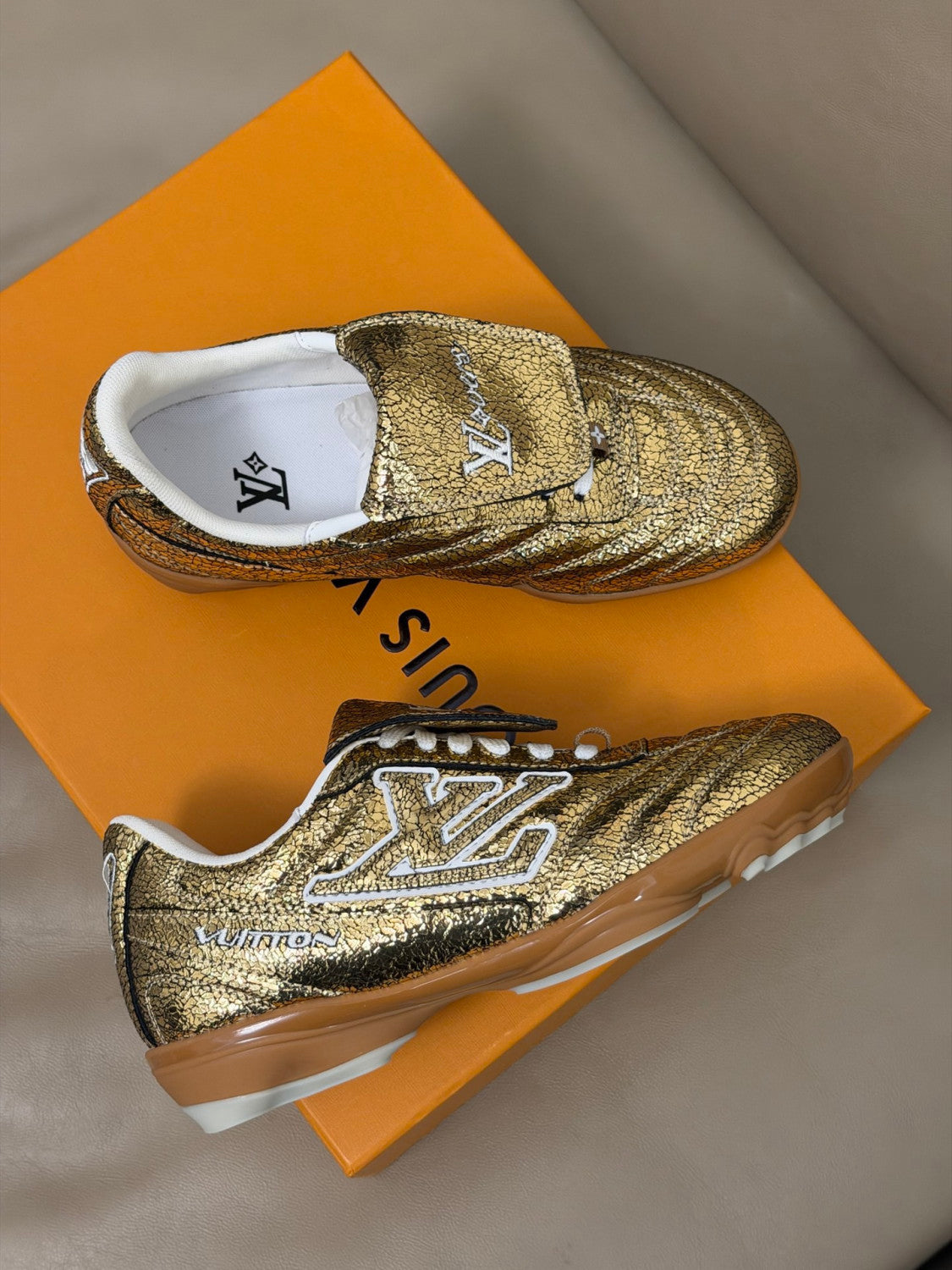 Louis Vuitton LV Footprint Soccer Sneaker  Shoes 1AJALP #336876