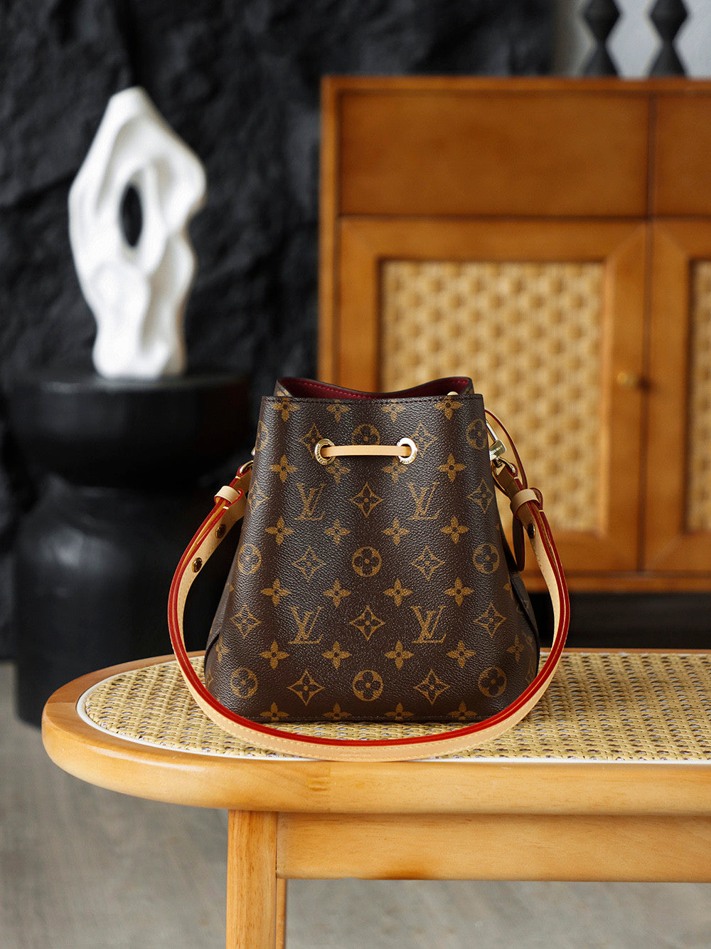 Louis Vuitton Néonoé BB Monogram Women's Handbags Classic Bucket Bag #333040