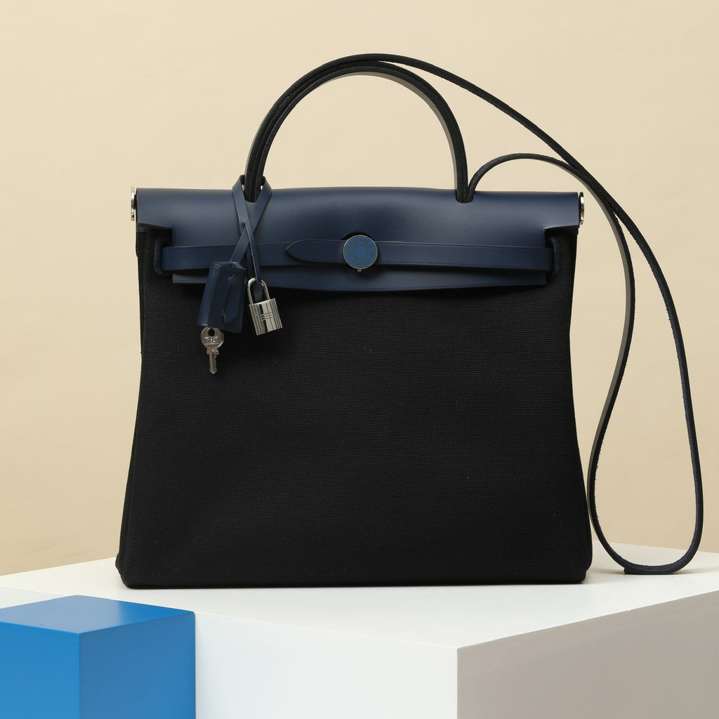 Hermes Women's Classic Fashion Solid Color Leather Saddle Buckle Lock Military Canvas Travel Tote Shoulder Bag Bags HB310180 #79122