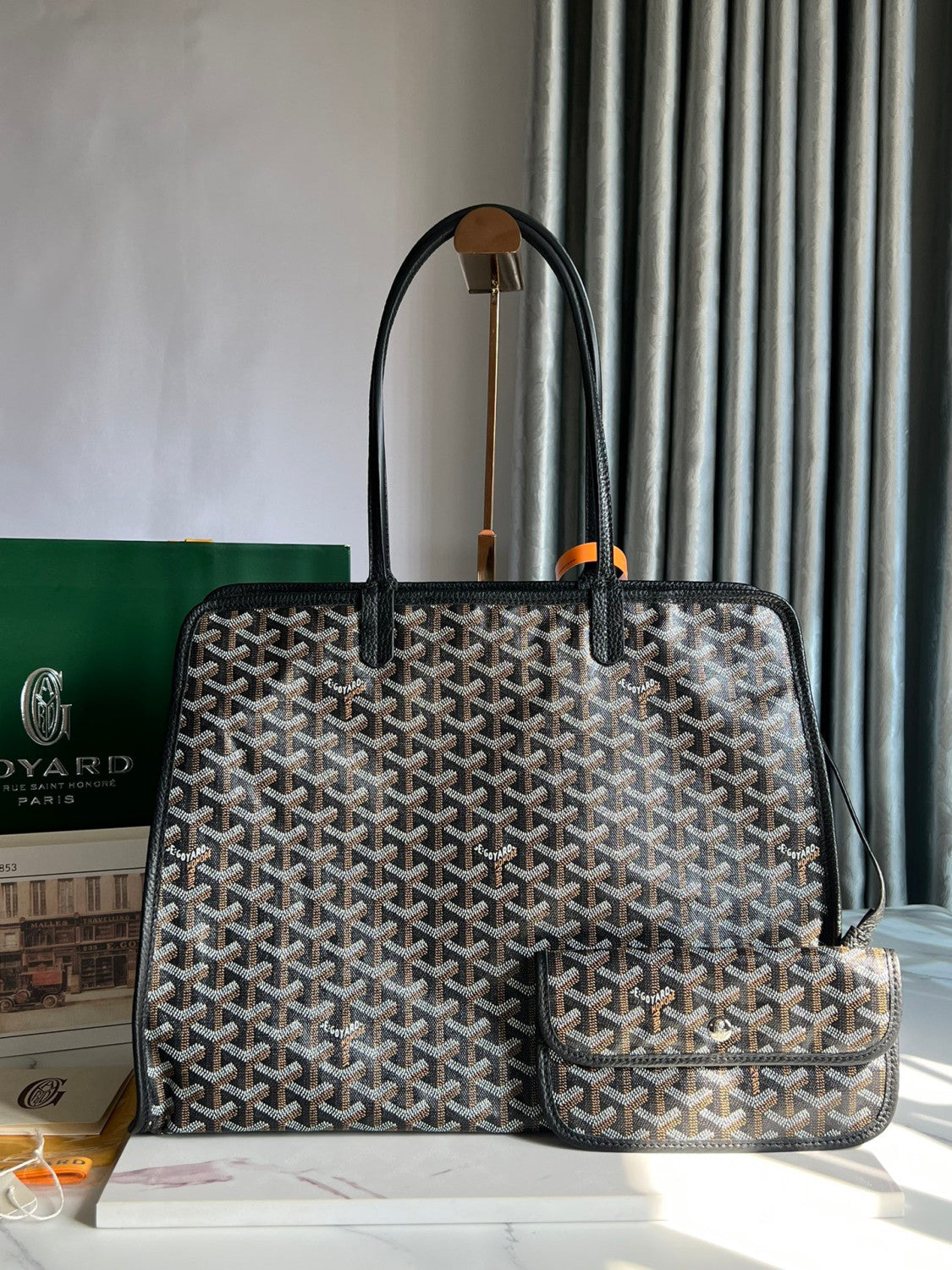 Goyard Hardy Small French-style Elegant Briefcase A Fashionable And Luxurious Handbag Bag Bags #196814