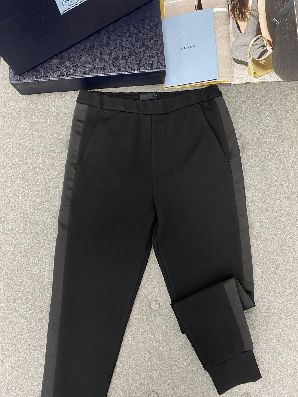 Prada Technical Fleece Cardigan Pants Duchesse Details #375705