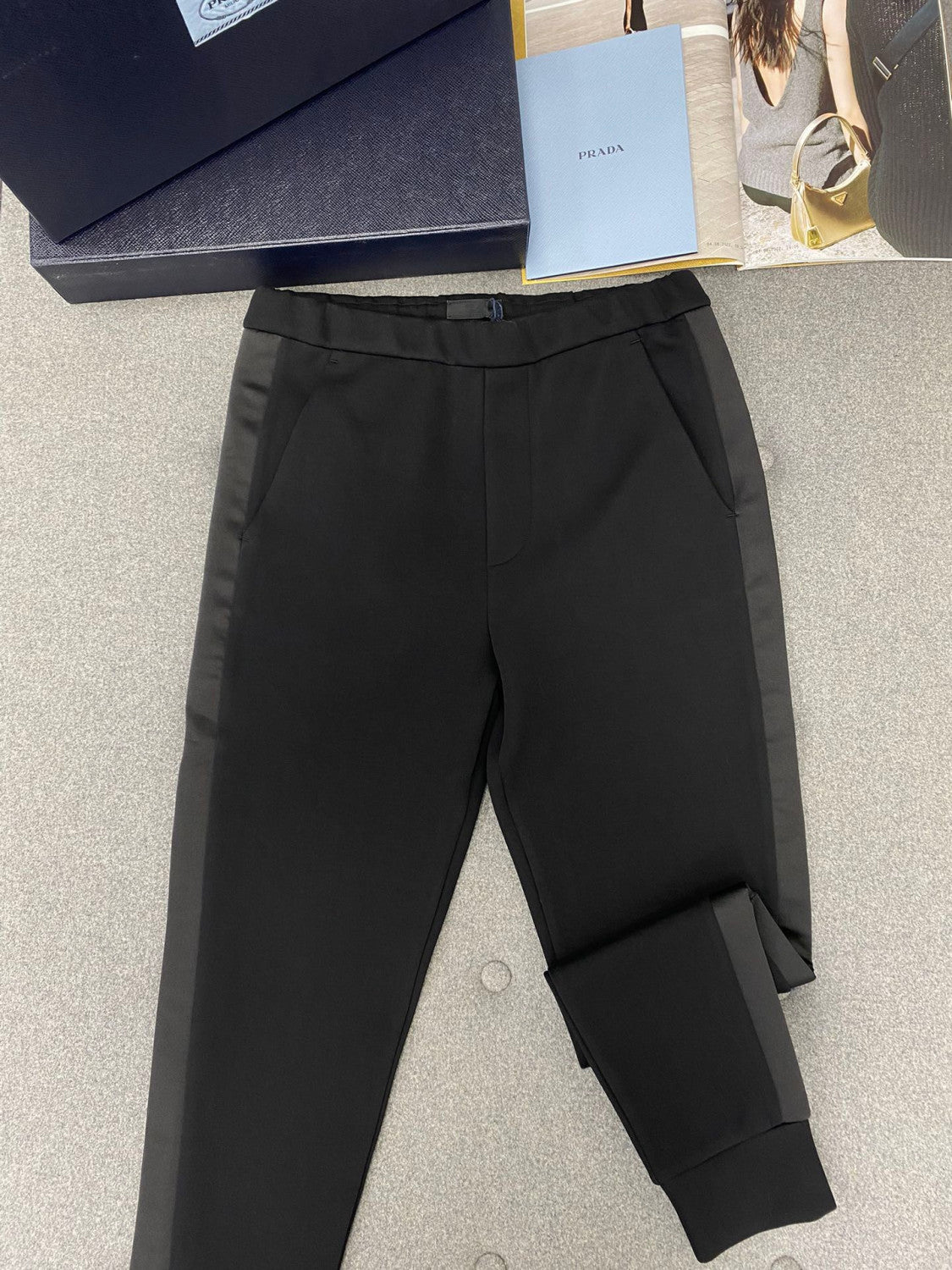 Prada Technical Fleece Cardigan Pants Duchesse Details #375705