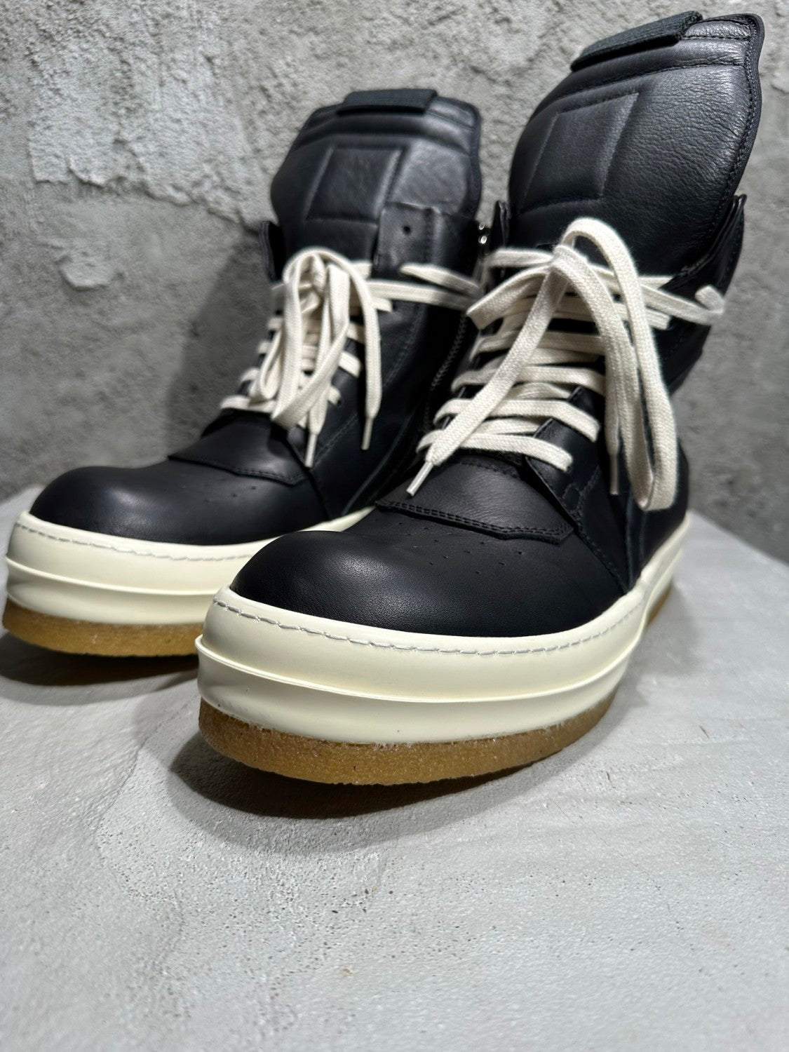 Rick Owens Men's Running Shoes Lightweight Shock-absorbing Breathable Comfortable Sports Leisure Shoes Four-season Height-increasing Short Boots Ngvp #2191