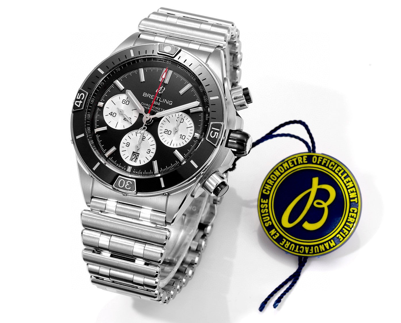 Breitling Mechanical Watches With Steel Bracelet Watch #96674