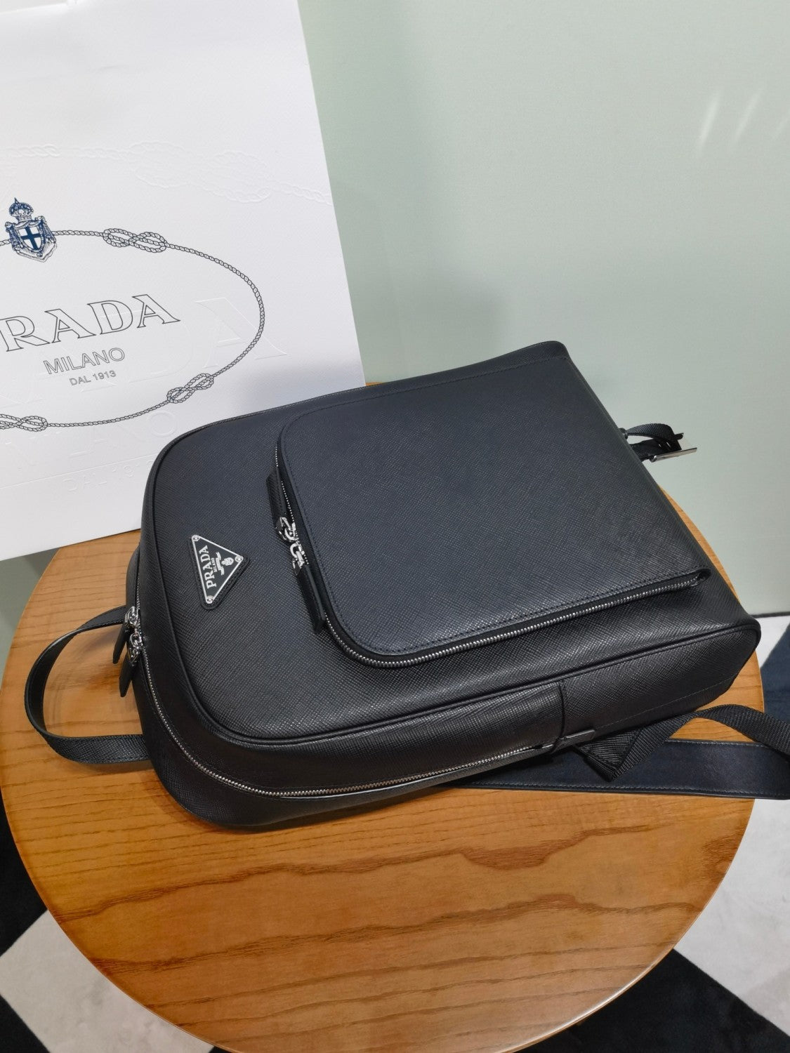 Prada Men's and Women's Saffiano Backpack #333293