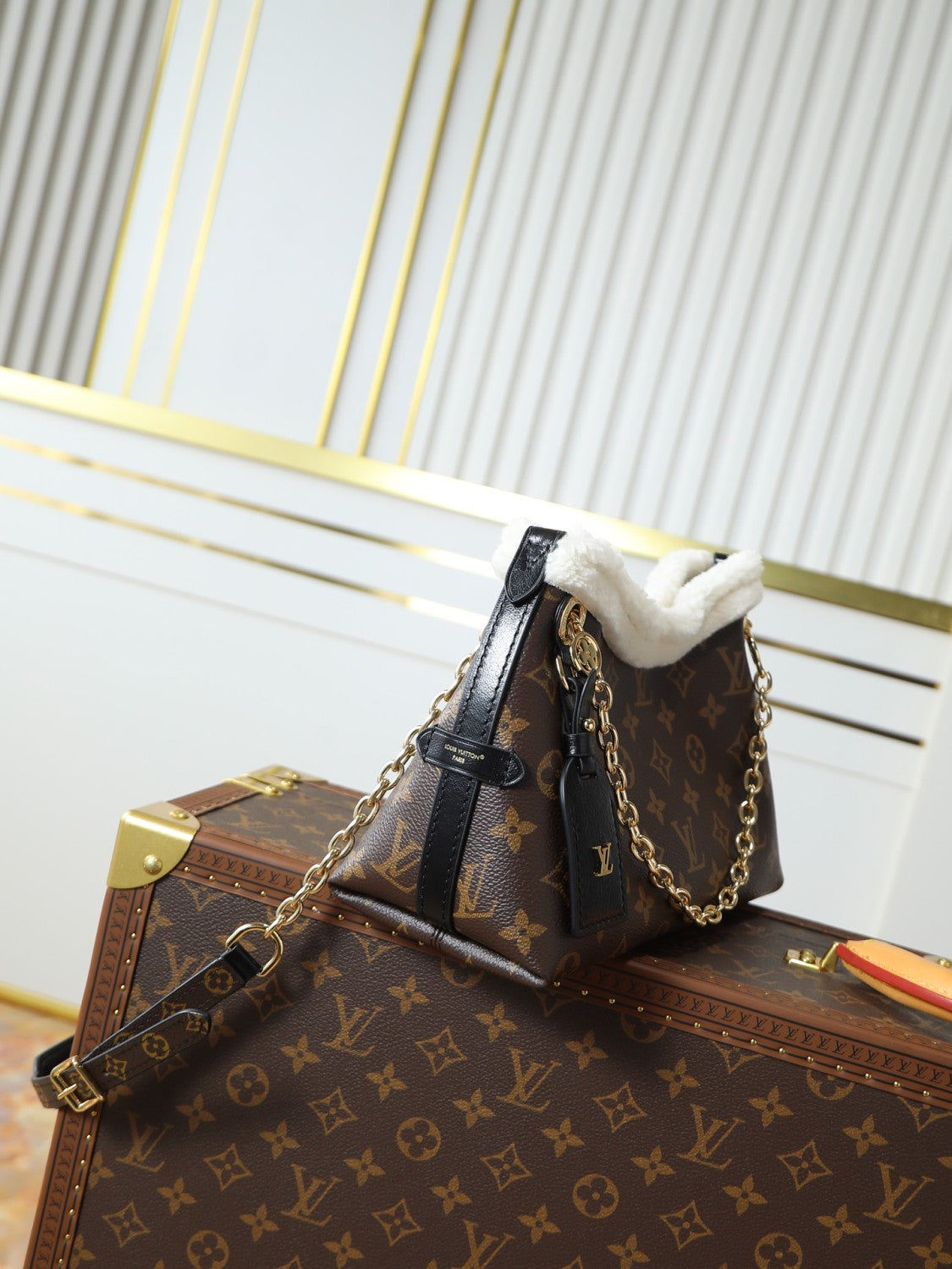 Louis Vuitton CarryAll BB H33 Monogram Handbags M26568 #333449