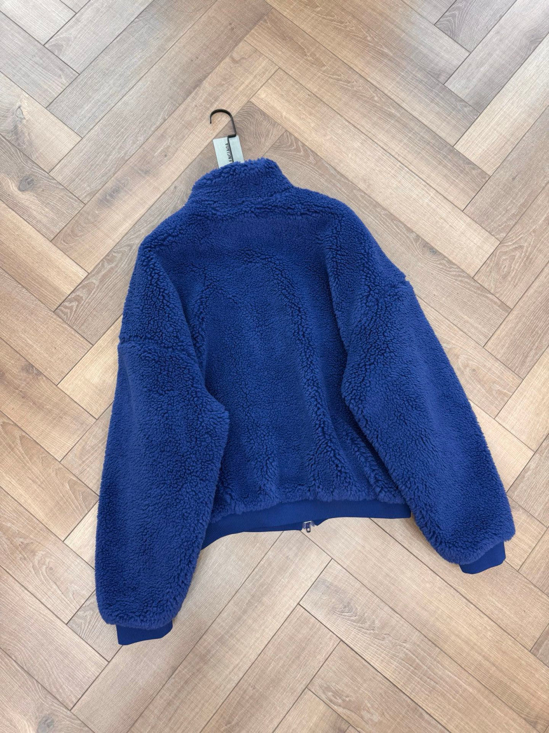 Balenciaga Men's 3b Sports Icon Ski Zip-up Jacket in Light Marine Blue #335777