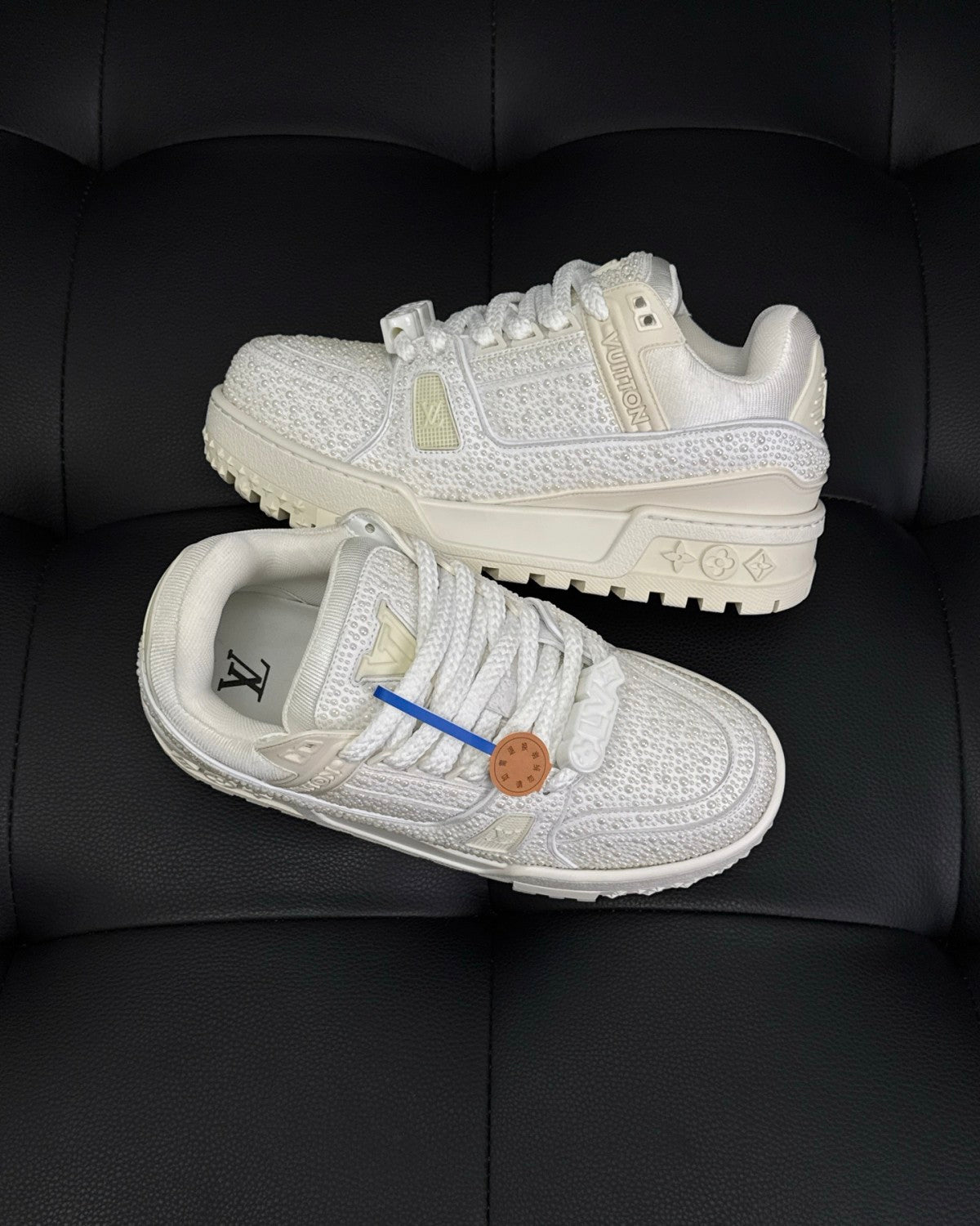 Louis Vuitton LV Trainer Sneaker Shoes 1AHTNJ#335521