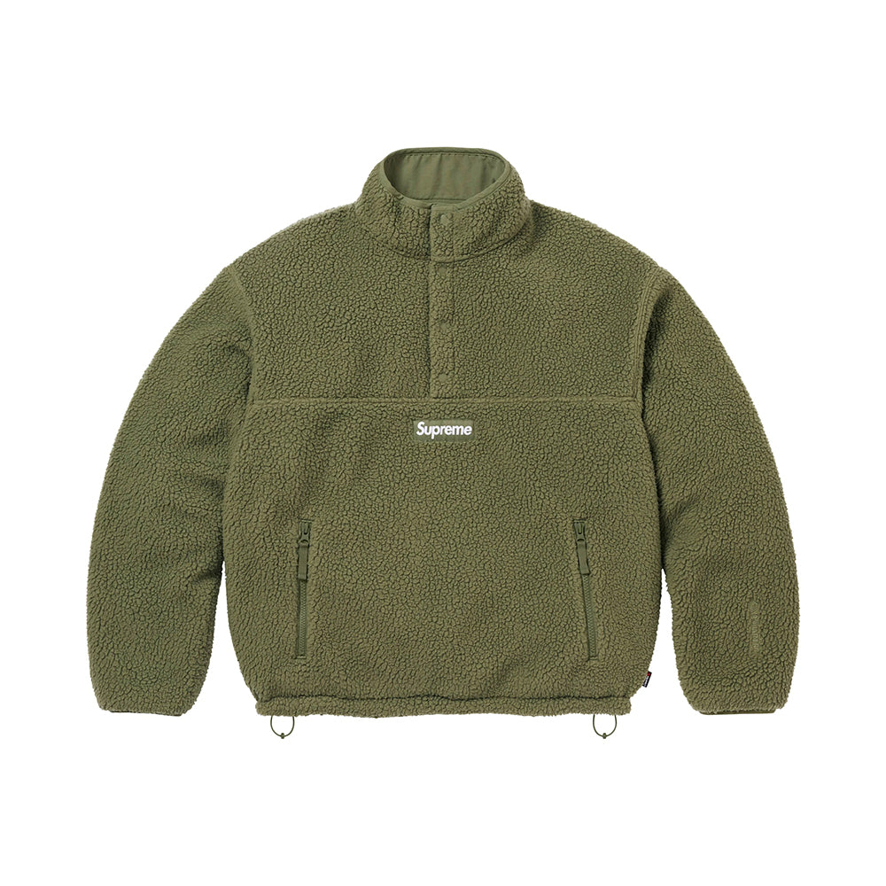 Supreme Polartec Shearling Reversible Pullover #334838