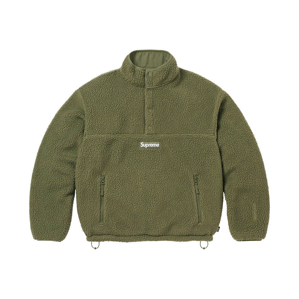 Supreme Polartec Shearling Reversible Pullover #334838