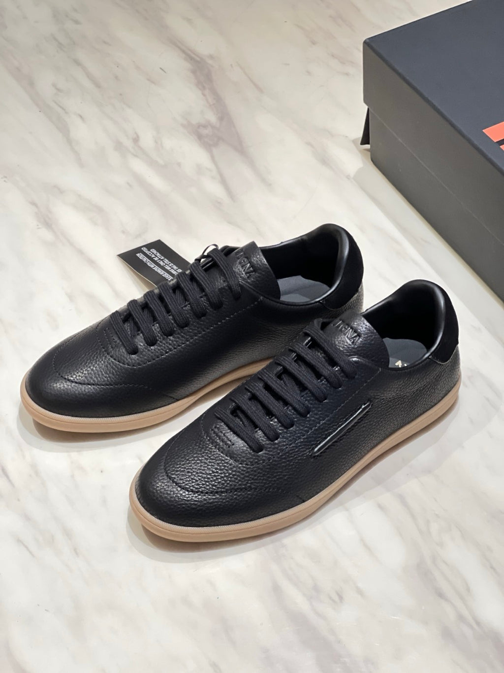 Zegna 232 Men's Moral Training Shoes #384735