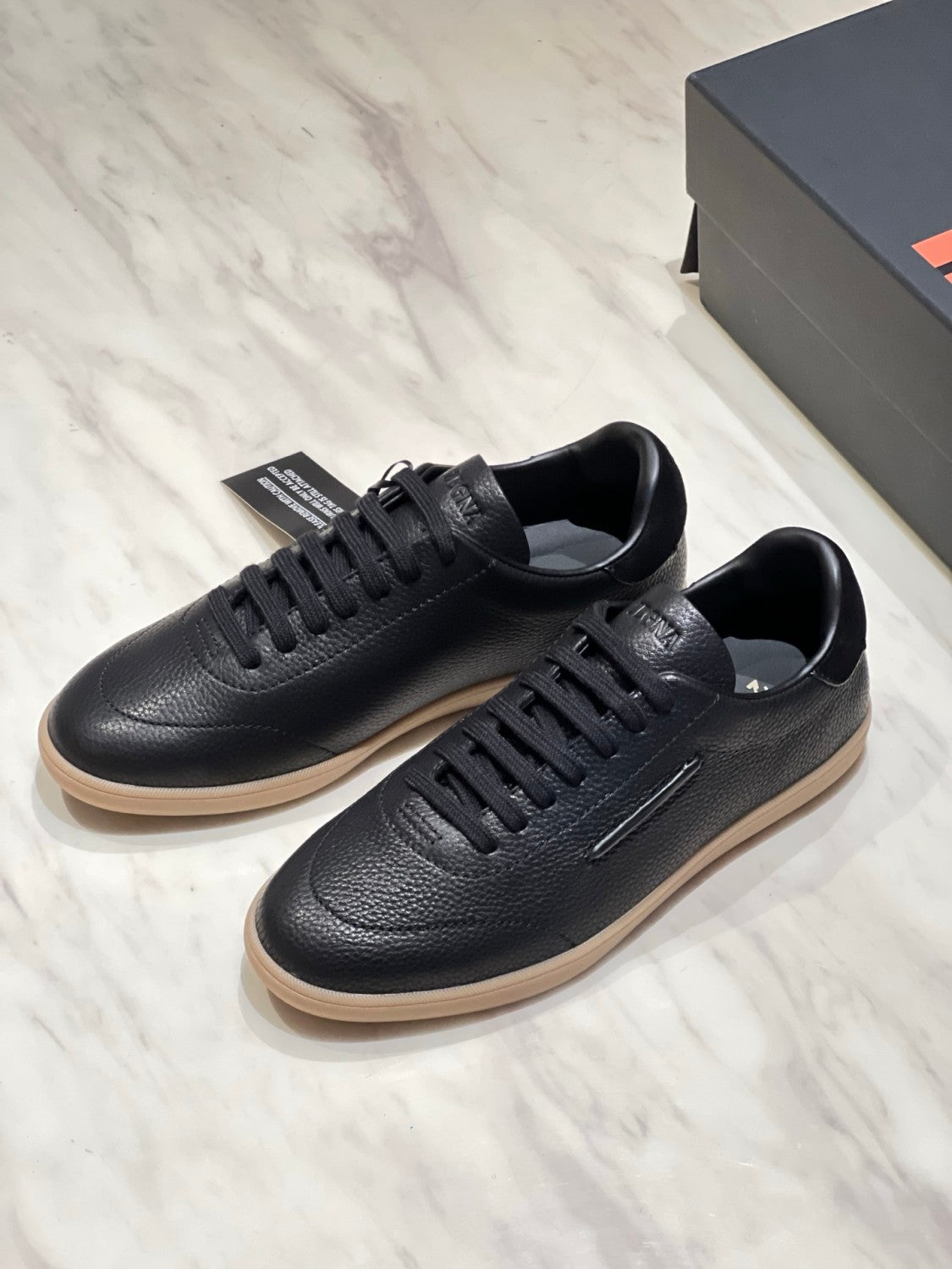 Zegna 232 Men's Moral Training Shoes #384735