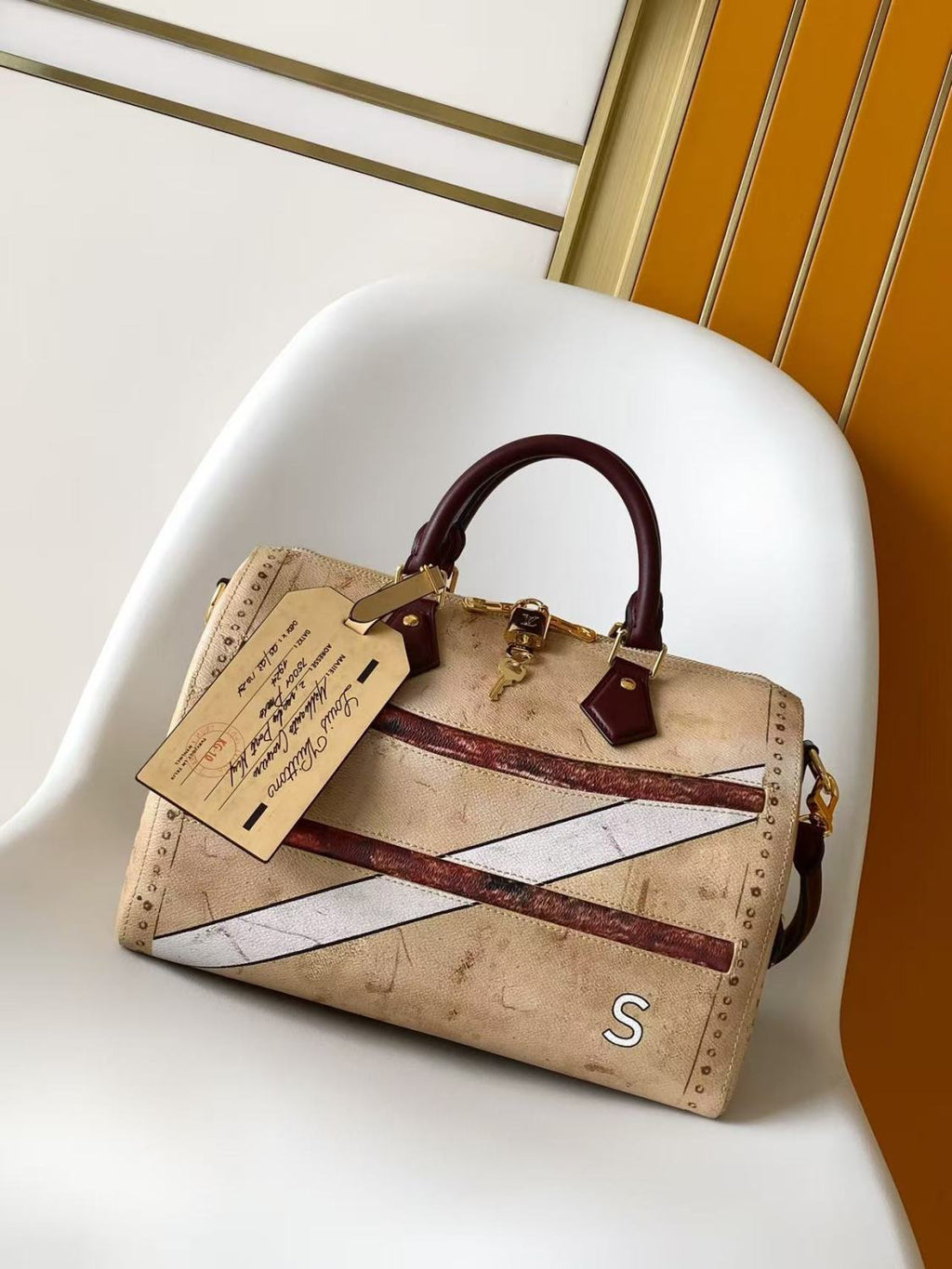 Louis Vuitton Speedy Soft 30 Monogram Canvas Bags M28149 #376105