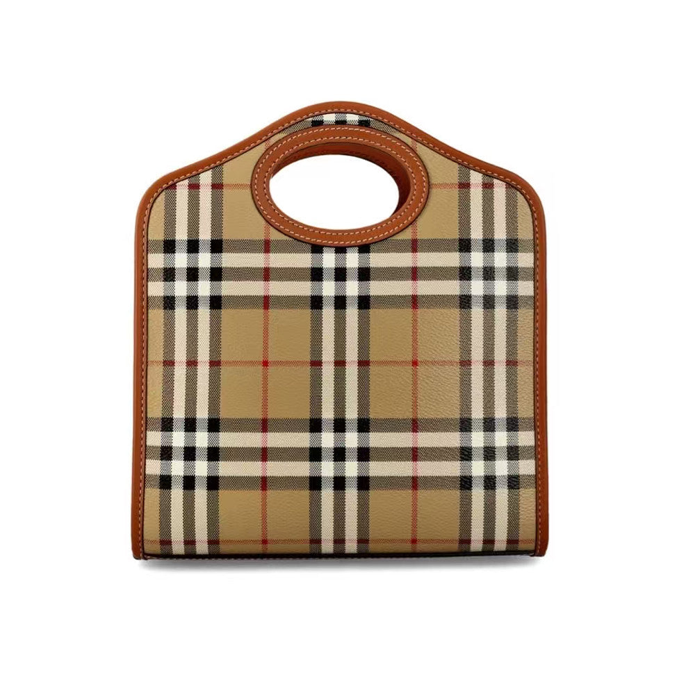 Burberry Classic Checked Clutch Bag Pocket New Colourways Fashionable Trendy Retro Crossbody Bag 8066166 Bags #196256