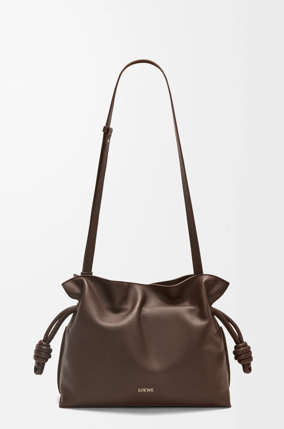 Loewe Women's Medium Nappa Calfskin Leather Flamenco Clutch Solid Color Shoulder Crossbody Bag Magnetic Clasp Closure Bag Bags 0010966075 #81348