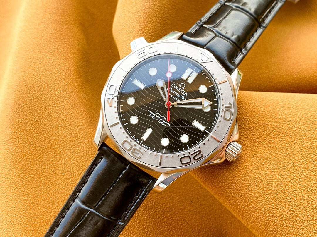OMEGA Classic Ripple Pattern 316 Fine Steel Watch Accessories Jewelry #82288
