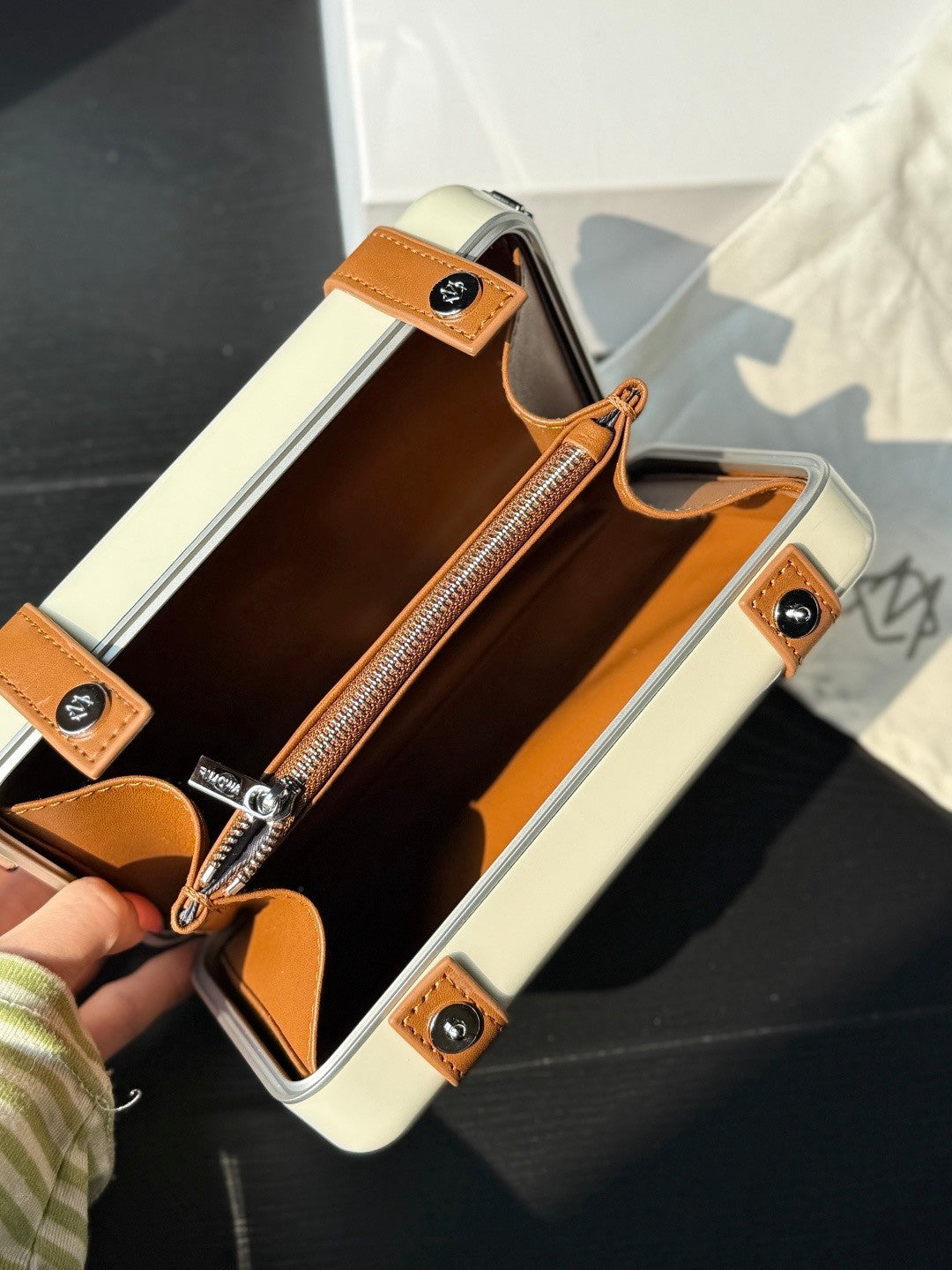RIMOWA Personal Aluminum Cross Body Bag #337222