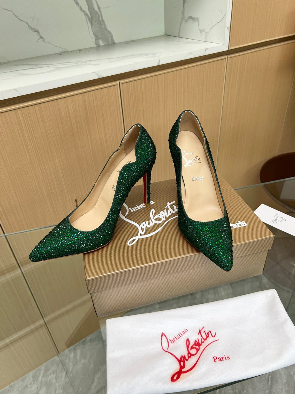 Christian Louboutin Diamond High Heels #333781