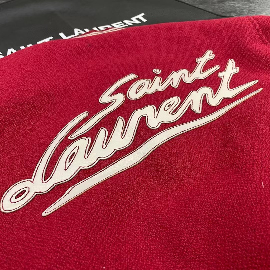 Saint Laurent Teddy Jacket In Wool Ngvp #691