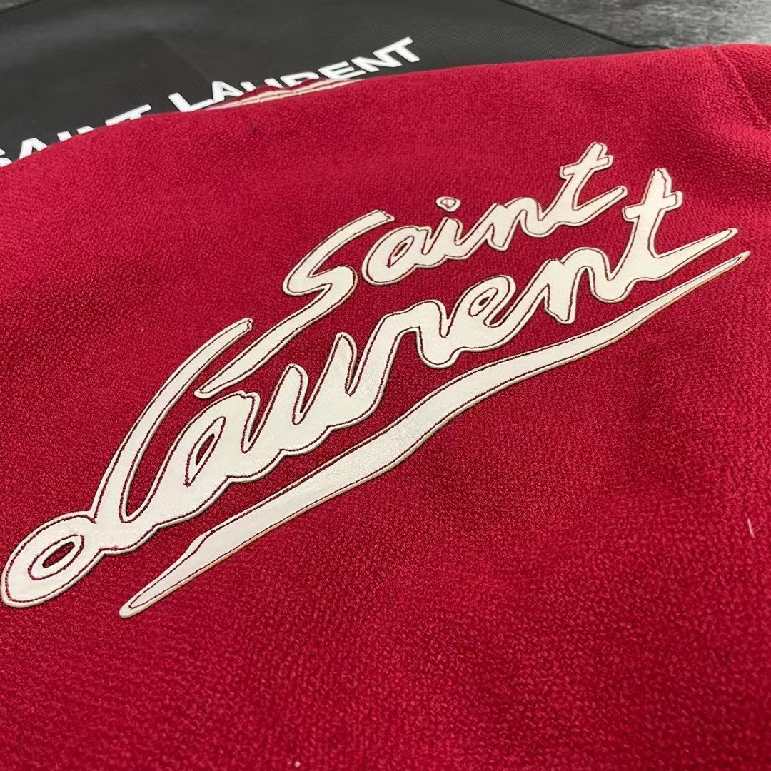 Saint Laurent Teddy Jacket In Wool Ngvp #691