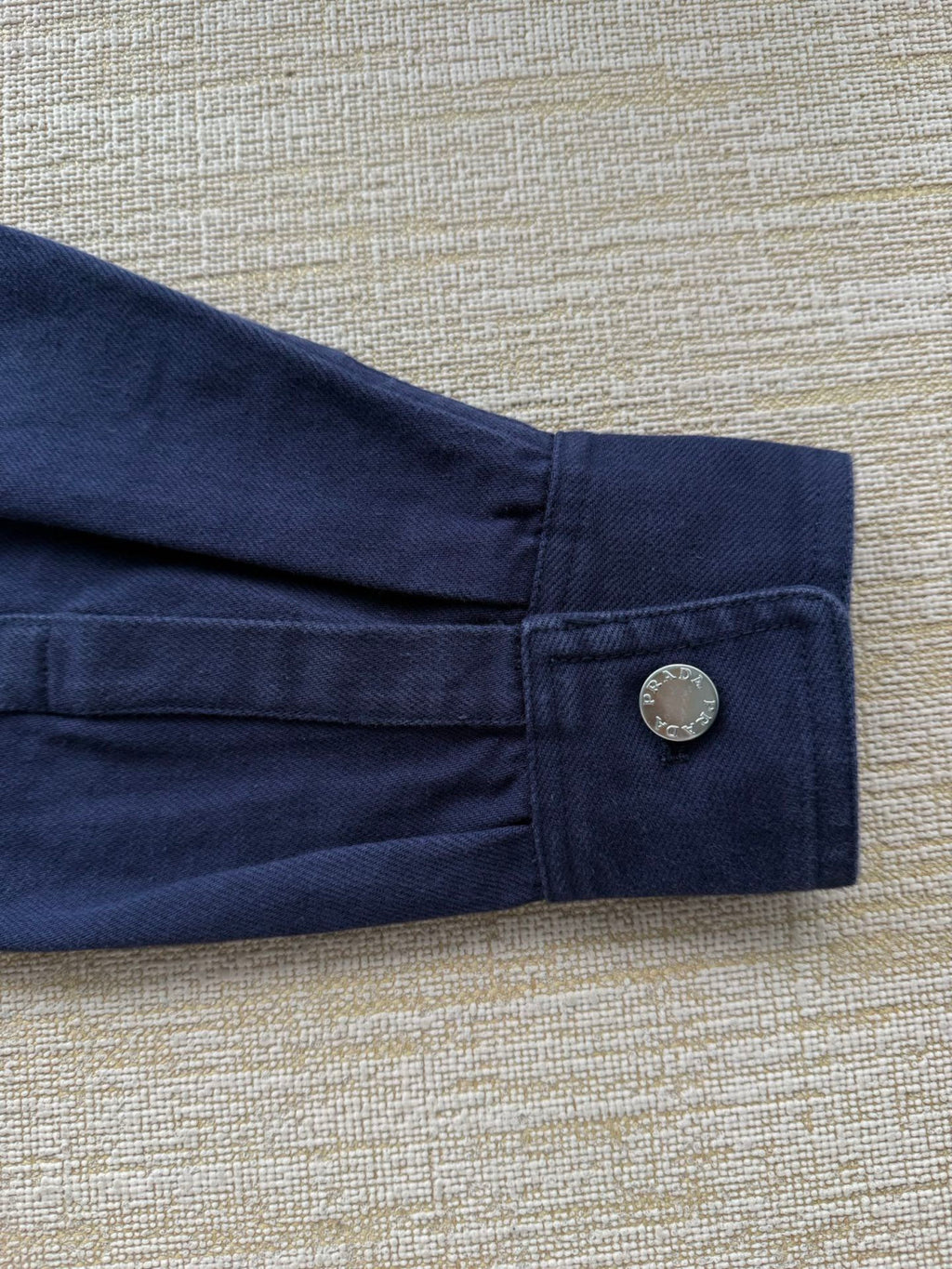 Prada Denim Hooded Jacket #333637