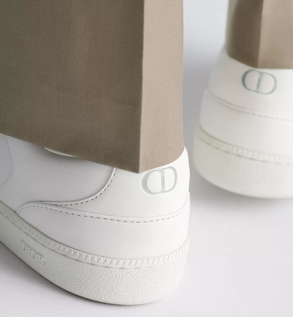 DIOR B01 Matchpoint Sneaker Black and White Smooth Calfskin with Gray Suede Calfskin #386986
