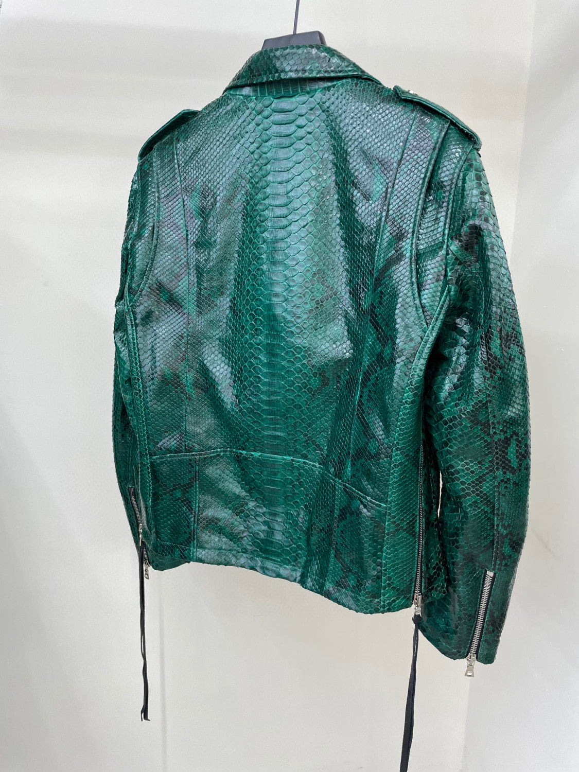 Amiri Leather Long Sleeve Jacket Coat Ngvp #6667