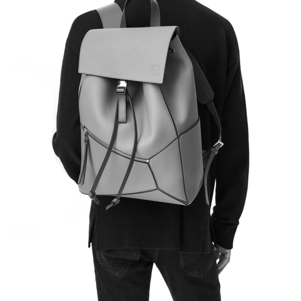 Loewe Jigsaw Backpack Men's Spring And Summer Fashion Luxury Temperament Colour Blocking Shoulder Bag Bags #81371