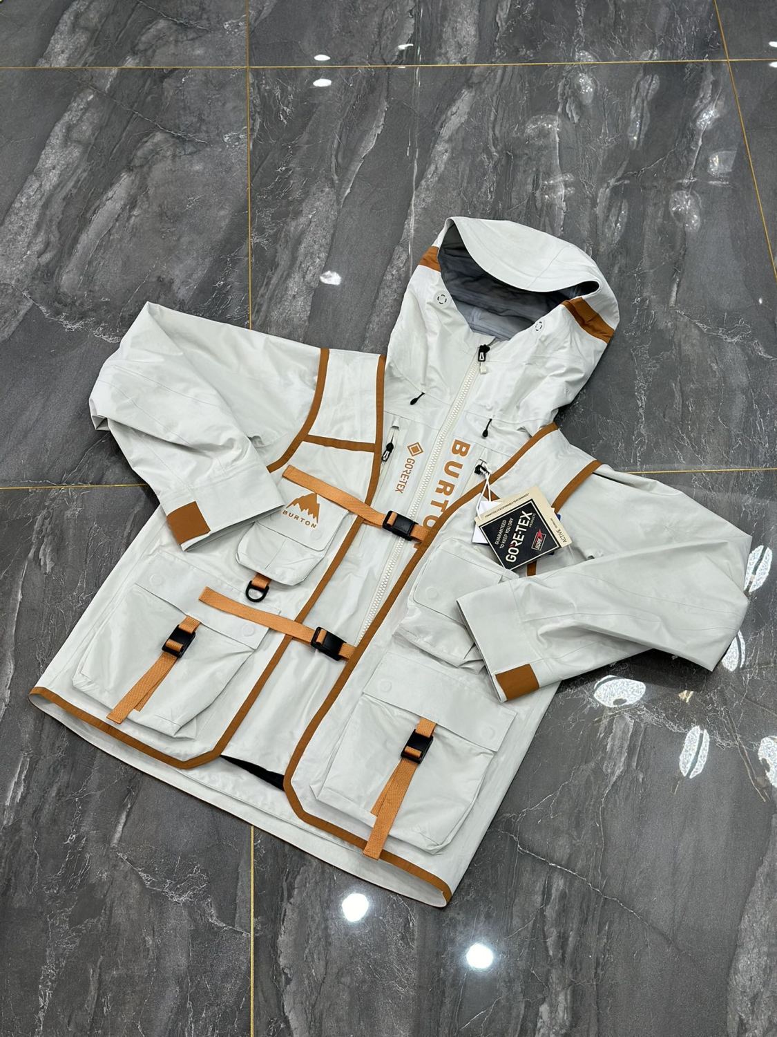 Louis Vuitton Burton Men's And Women's Fall And Winter Astronaut Series Hooded Ski Jacket Zipper Vest Leisure Ski Pants Suit Set #74665