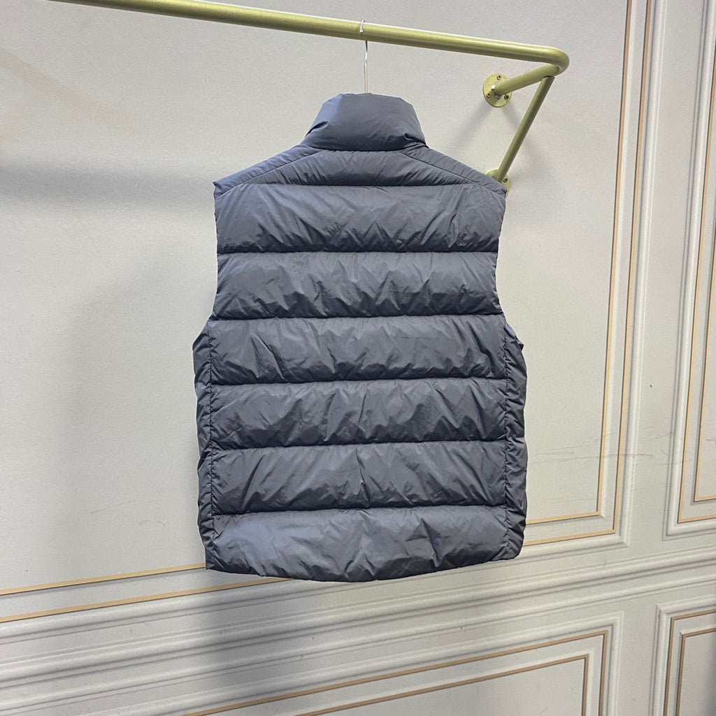 Prada Striped Sleeveless Down Vest #22111