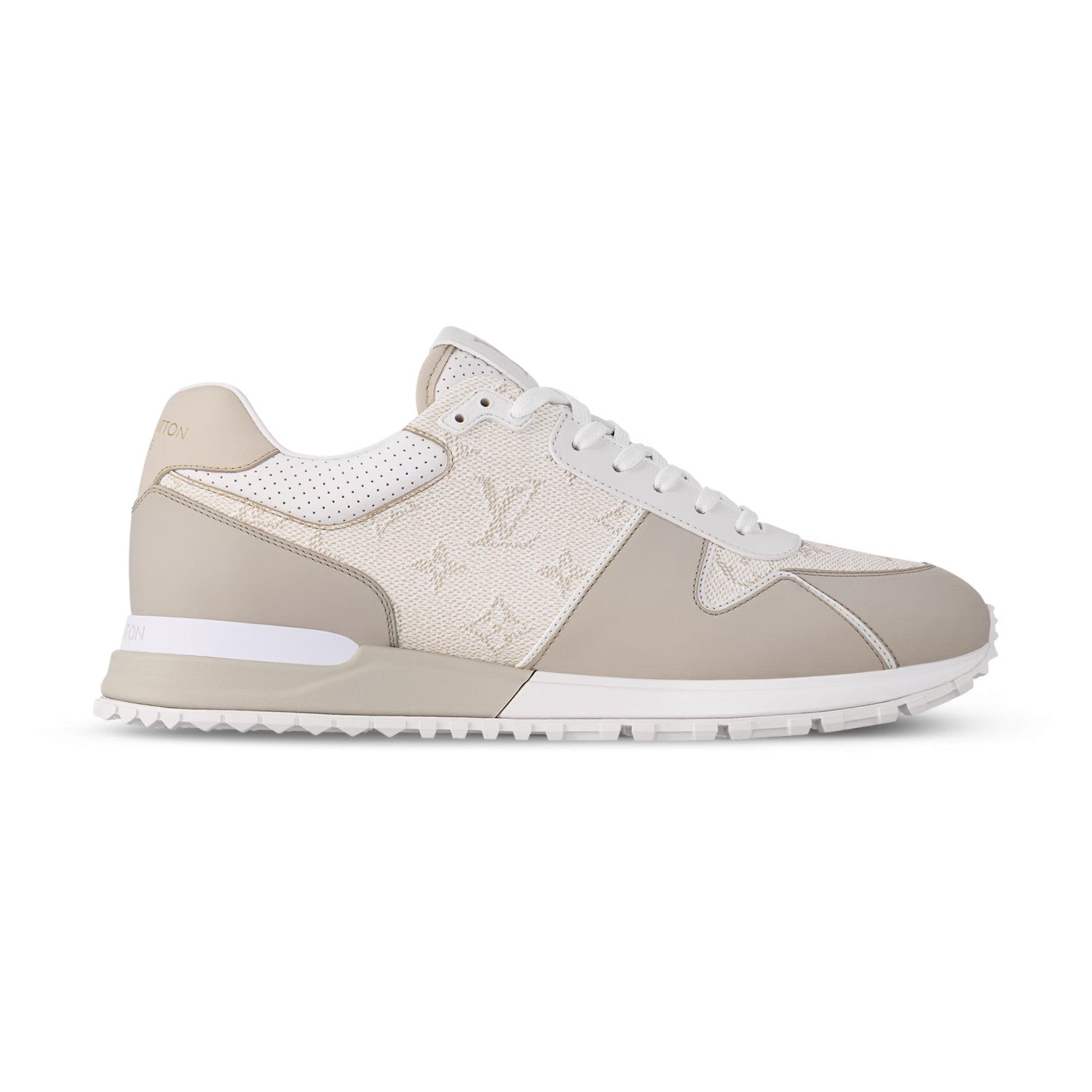 Louis Vuitton Run Away Men's Classic Fashion Cowhide Round Toe Lace-up Low-top Casual Shoes #78168