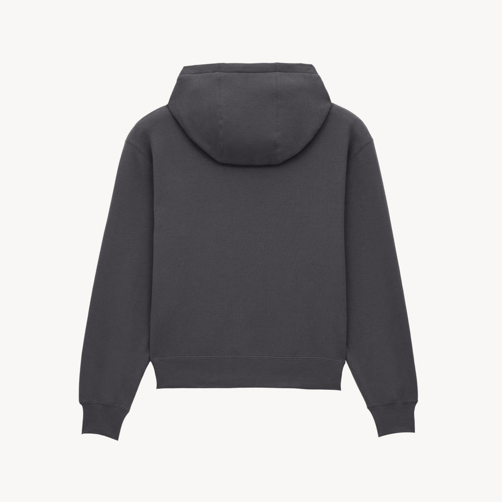 Saint Laurent Men's Spring/Autumn Solid Colour Casual Letter Embroidery Hooded Drawstring Pullover Long Sleeve Sweatshirt Pullover Hoodie #78282