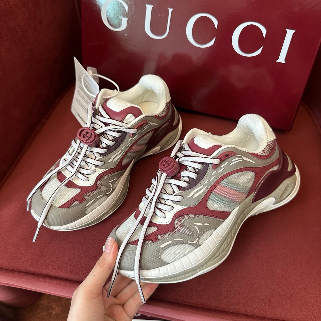 GUCCI Gucci 2.0 Sneaker in Mesh and Leather #380412