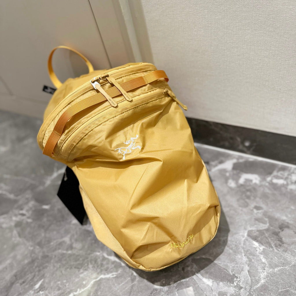Arcteryx Men's And Women's Solid Color Embroidered Logo Outdoor Multifunctional Boarding Hiking Nylon Shoulder Bag Bags #75342