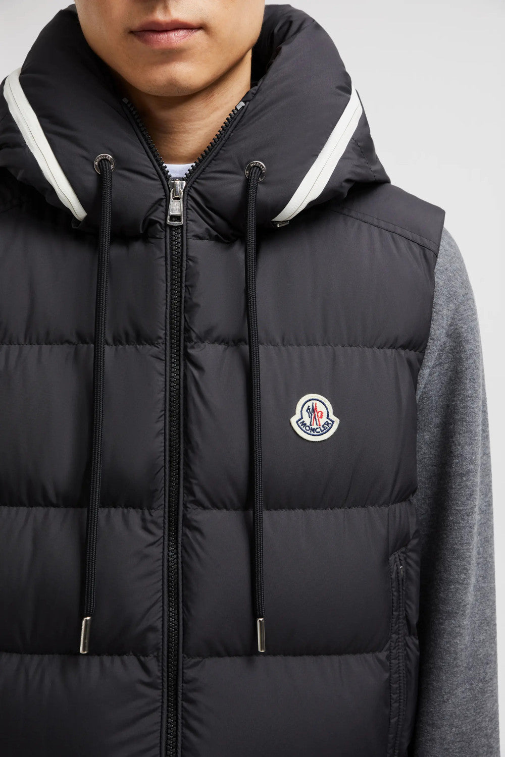 Moncler Cardamine Men'S Hooded Down Waistcoat Autumn And Winter Fashion Comfortable Simple Warm Logo Zip Jacket Vest #81158