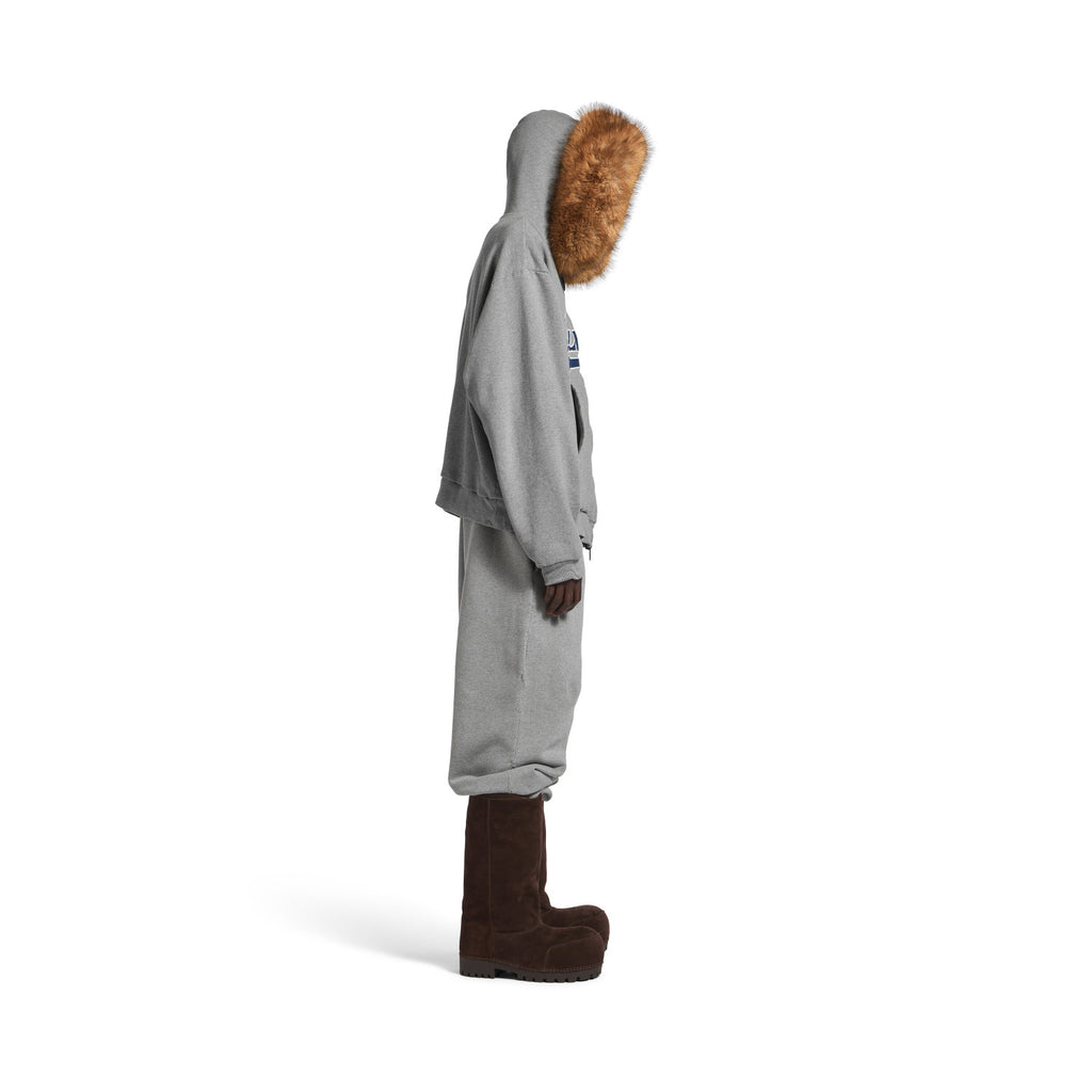 Balenciaga Men's Luxury Script Oversized Zip-up Hoodie Pants #334802
