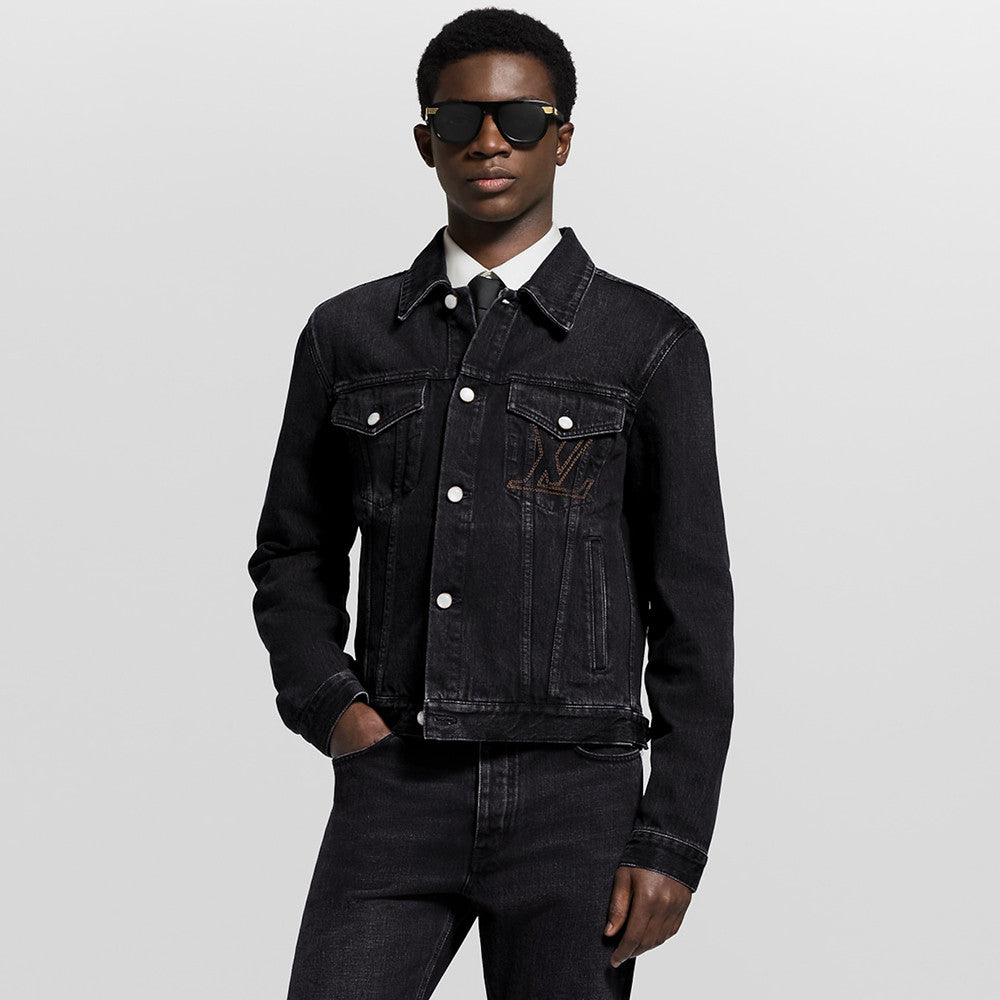 Louis Vuitton 25FW Men's LV Denim Trucker Jacket #333416