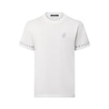 Louis Vuitton Men's Summer Jacquard Pattern Cotton Round Neck Short Sleeve T-Shirt #77654